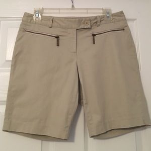 Michael kors khaki shorts